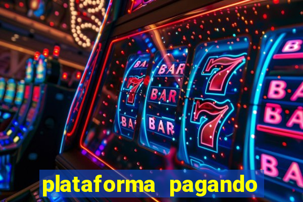 plataforma pagando bonus no cadastro